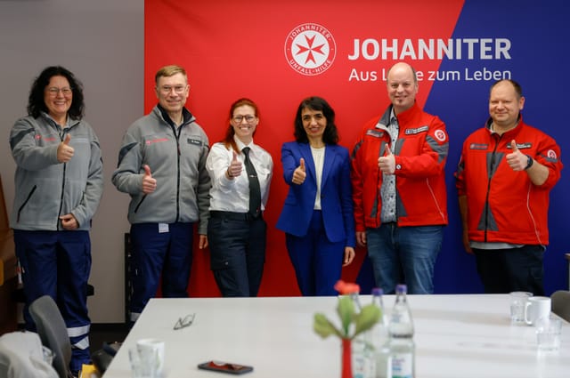 Die Johanniter in Stuttgart: nicht nur medizinische Erstversorgung, sondern auch unterstützende Seelsorge!